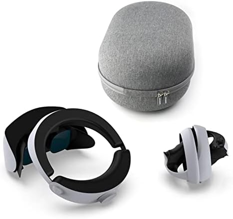 Caso Juzinqu PS VR2 | Caixa de armazenamento dura e eva à prova d'água leve | Adequado para o fone de ouvido PS VR 2 e acessórios