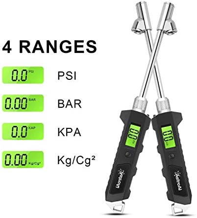 Astroai Digital Pneu Pressão Medidor 230 PSI+ Astroai TRMS 4000 Contagens de Multímetro Digital