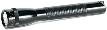 Maglite m2a01cmaglite mini incandescente de 2 células AA combo lanterna, preto