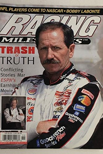 Dale Earnhardt The Intimidator lote de 3 revistas de corrida NASCAR 2001