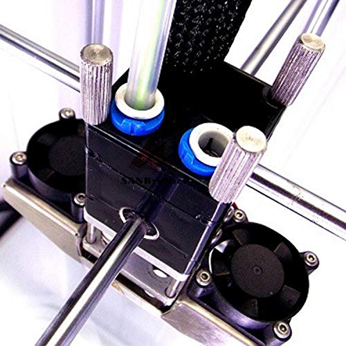 DGZZI 10 Set 10 Grampo de tubo azul fixo CLIP de cavalo azul para o acessório de acoplamento de peças da impressora 3D Tubo