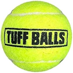 Petsport mini tuff bolas de cachorro brinquedos, 1,5 polegada, bolas de tênis duráveis ​​para raças pequenas e de brinquedos