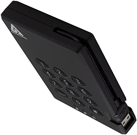 Damasco 2TB Aegis Padlock USB 3.0 SSD 256 bits Criptografado portátil Drive