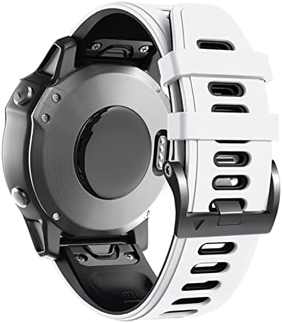 EEOMOIK Silicone Quickfit Watch Band Strap for Garmin Fenix ​​7x Fenix ​​7 Fenix ​​7s Watch EasyFit Wrist Band 20 26 22mm Strap
