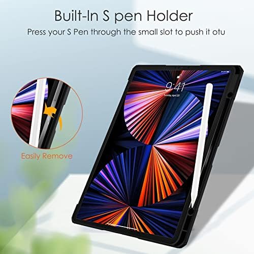 Proteção do tablet, capa de capa de dispositivo portátil compatível com iPad Pro 12.9 2022 12.9 polegadas Caixa de tablet,