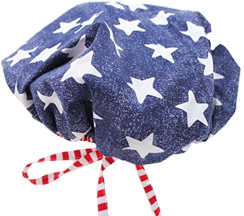 Stars e Stripes de faixas e listras americanos chapéu de tampa de bandeira americana
