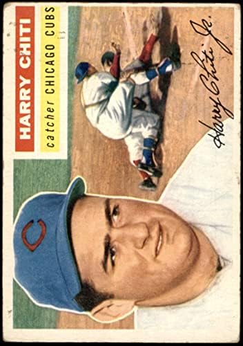1956 Topps 179 WHT HARRY CHITI CUBS CUBS BOM