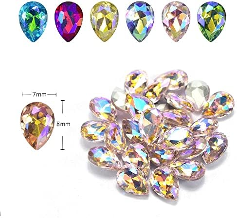 HJKOGH 10PCS/LOT 3D UNID ARTE SHINESTONES