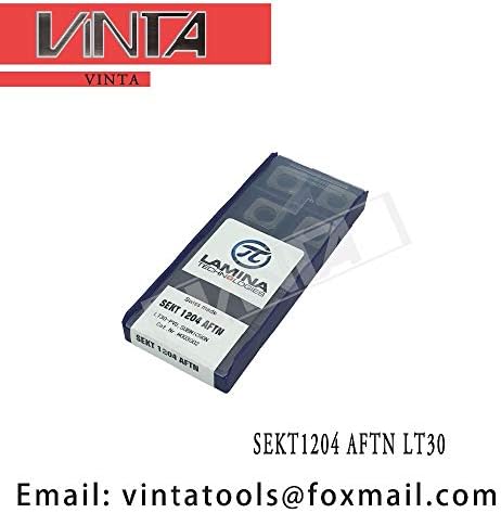 FINCOS SEKT1204 AFTN LT30 CNC CARBIDE Turnando inserções -