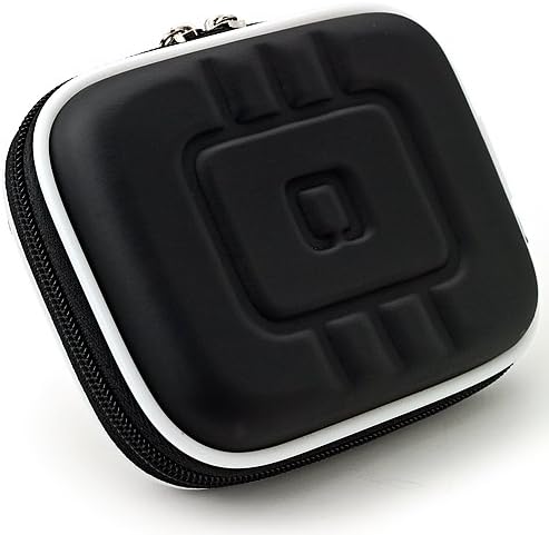 Cobo de proteção de proteção eva preto com bolso de malha para câmera de tiro em câmera de câmera e câmera digital de gravação