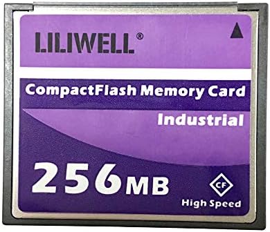 Liliwell Original 256 MB Compactflash Card de alta velocidade Câmera digital de alta velocidade CNC Flash Memory Card 256m