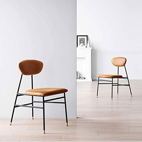 XXXDXDP Cadeira de jantar minimalista Home Backrest Mesa de jantar e cadeira de cadeira de estilo industrial casual