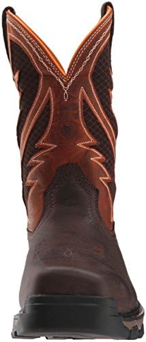 Ariat Intrepid Venttek Composite Toe Work Boots - Bota de trabalho ocidental de couro masculino