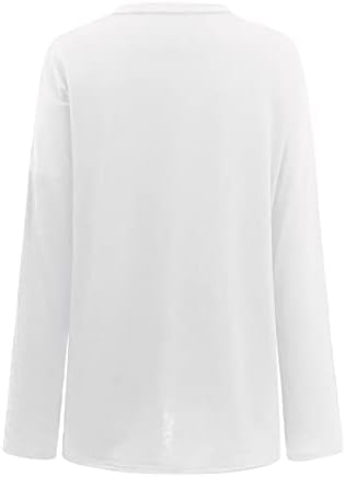 Camisa de manga Mulheres de manga comprida camisetas T grandes tampas de girassol solto Prinhando túnicas de blusa macia de túnica
