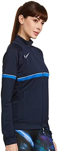 Nike Women's Dri-Fit Academy Jacket Obsidian/White Size XL