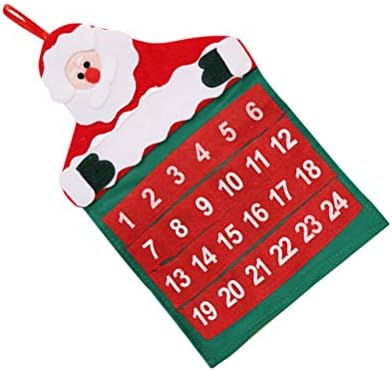 Calendário de contagem regressiva de natal aboofan idosos Calendário de Natal Necessidades de Natal Festa de decoração