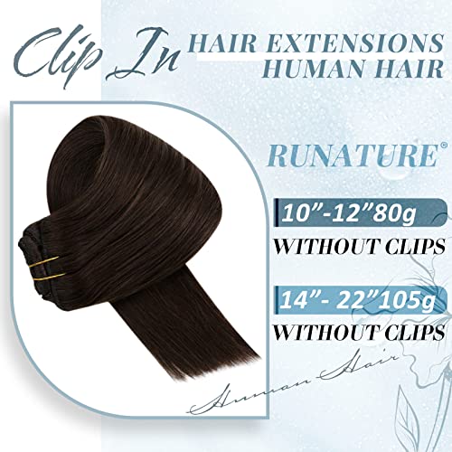Compre 2 salve mais clipe marrom em extensões de cabelo 18 polegadas 105g e costure em extensões de trama de cabelo