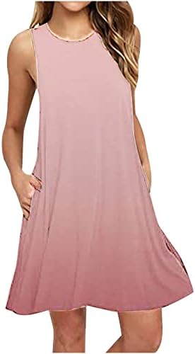 Vestidos midi lmdudan para mulheres de verão moda de moda floral vestido mangas mangas vestido solo fluxo solar com bolsos