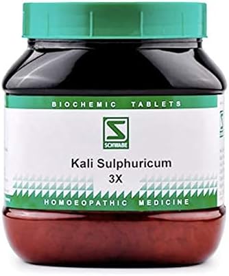 Dr. Willmar Schwabe Índia Kali Sulphuricum Biochemic Tablet 3x