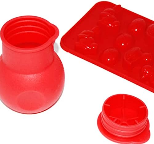 Bestonzon 2pcs silicone com tampa de panificação Molho de molho de leite Tool Melter Candy Poting Pot para assar derretimento de queijo verde de queijo vermelho e vasos, chocolate com manteiga de chocolate Caso de calor caseiro de chocolate ao leite chocolate leite chocolate