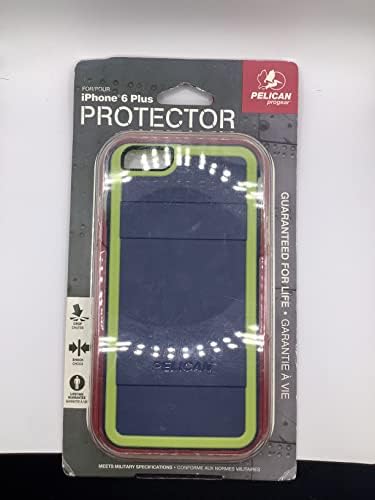 Caso da série Pelican Protector para iPhone 6/6s - embalagem de varejo - rosa/cinza