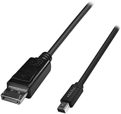 Accell MDP para DP 1.4 - Mini DisplayPort certificado pela VESA para DisplayPort 1.4 Cabo - 7 pés, HBR3, 8k @60Hz,