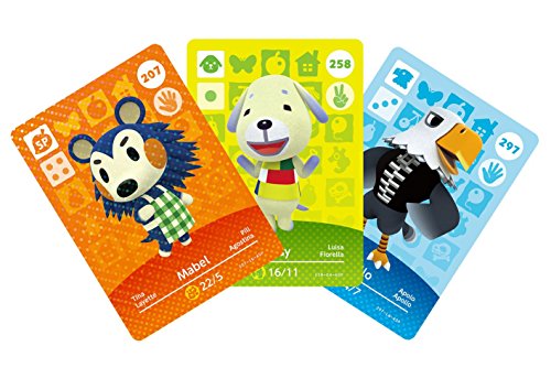 Crossing Animal: Happy Home Designer Amiibo Cards Pack - Série 3
