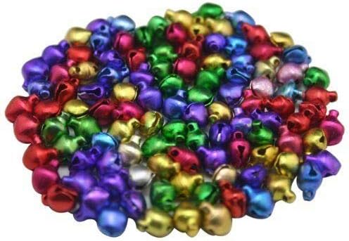 Wuuycoky 5mm diâmetro misto sino de cores para jóias de Natal pacote de 500