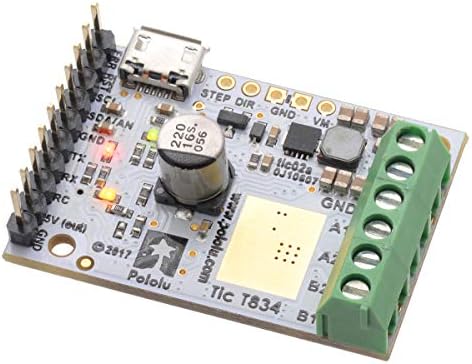 Pololu Tic T834 USB Multi-Interface Stapper Motor Controller