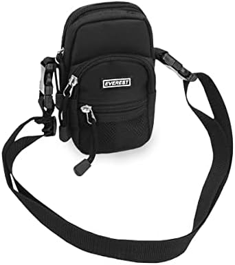 Bolsa de câmera Everest - bolso múltiplo, preto, tamanho único