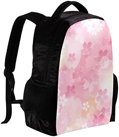 Mochila laptop vbfofbv, mochila elegante de mochila casual bolsa de ombro para homens, flores rosa Flores Spring