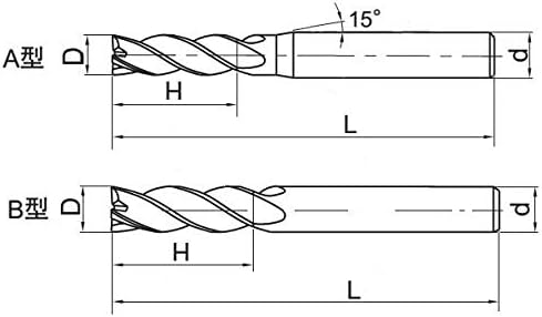 3 flauta shank shank quadrado de extremidade