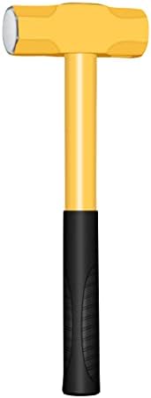 Zuzuan Screte Strike Drilling/Crack Hammer-Trechas de 3 libras com ator de choque oco e alcance de almofada sem deslizamento