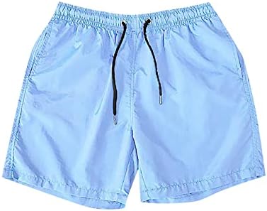 Ymosrh vestido shorts para homens clássicos fit shorts de praia de verão com cintura elástica e bolsos de carga shorts