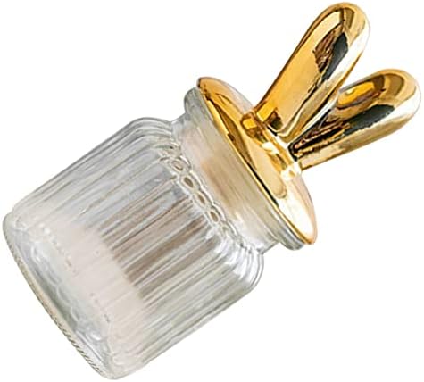 AMOSFUN 3PCS Vidro jar jarra de vidro frascos de biscoito com tampas de vidro Jar de armazenamento de vidro Recipientes