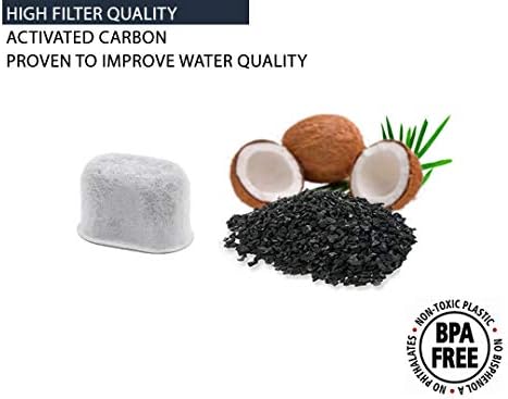 Brand Goldtone 6 Filtros de água de carbono + suporte do filtro de água. Substitui o seu suporte de filtro Keurig 2.0 + filtro de