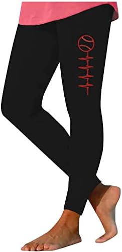 Ethkia plus size butgings butgings femininos de beisebol feminino Leggings melancolas calças elásticas da cintura