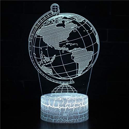 Szg a lâmpada da mesa do Globe 2 tocando a noite LED Night Home Room Rainbow Horse Lampen Decoração Lâmpadas de mesa criativas