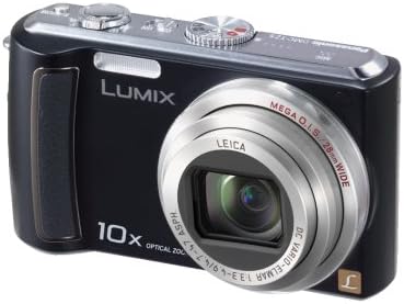 Câmera digital Panasonic Lumix DMC-TZ5A 9.1MP com zoom estabilizado de imagem óptica mega angular de 10x de 10x