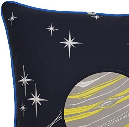 Waverly Space Adventure Modern Graphic Square Decorative Pillow, 15 x 15, multicolor