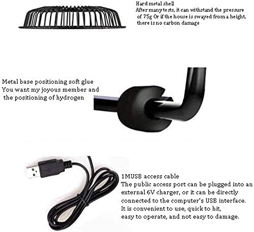 Htllt portátil pequeno ventilador elétrico ventilador elétrico mini fã USB fã pequeno ventilador de estudante de aluno de escritório resfriamento de fãs pequenos do ventilador dormitório de desktop