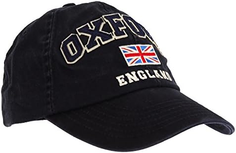 Cap de bandeira da Unissex Navy Blue Oxford England Union