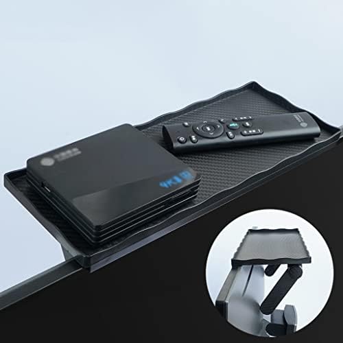 Fifor Screen Top prateleira, suporte superior de TV, prateleira superior de monitor ajustável de 2 pernas para suporte para