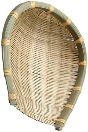 Alipis 1pc de bambu de bambu cesta de cesta de vime de vime frutas de armazenamento vegetal cesto de vime cesto de cesta de cesta de fruto cesto cesto cesto caseiro cesta de cesta caseira cesta de armazenamento