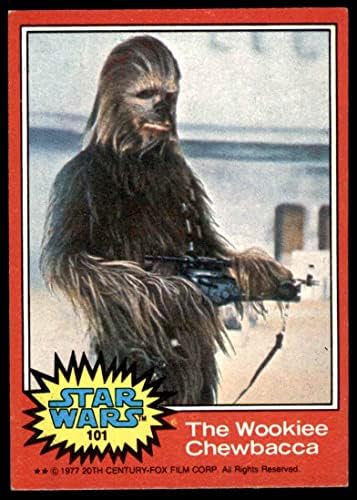 1977 Topps # 101 The Wookiee Chewbacca Ex/Mt