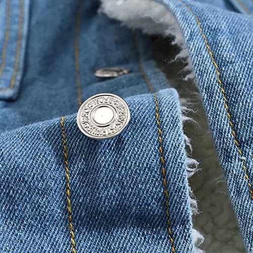 Jackets for Men Men outono de outono Bolso de bolso pilão jeans de jeans soltos casaco de casaco solto