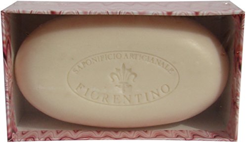 Saponificio artigianale fiorentino rosa peony single 10,5 oz. Barra de sabão da Itália