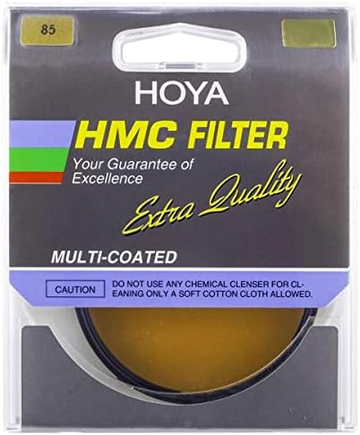 Hoya 49mm 85A Daylight to Tungstênio Filtro de vidro com revestimento multi -revestido