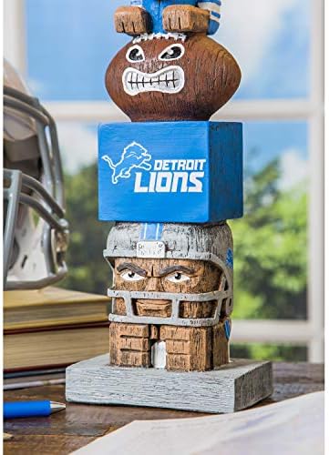 Equipe Sports America NFL Detroit Lions 16 polegadas TIKI TOTEM