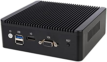 Hunsn Micro Firewall Appliance, Mini PC, Opnsense, Uncangle, VPN, roteador PC, Intel Quad Core J1900, RC01, 4 X Intel I211 LAN, 2 X USB, HDMI, VGA, SIM SLOT, 8G RAM, 64G SSD